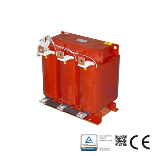 負載電抗器用於電動汽車驅動器測試 55.9kvar 450A 380V